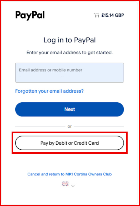 Paypal Card Payments